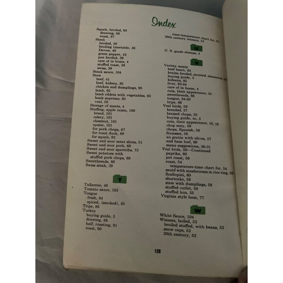 Cutco 1956 Meal & Poultry Cookery Cookbook Volume 1 - Picture 6 of 10